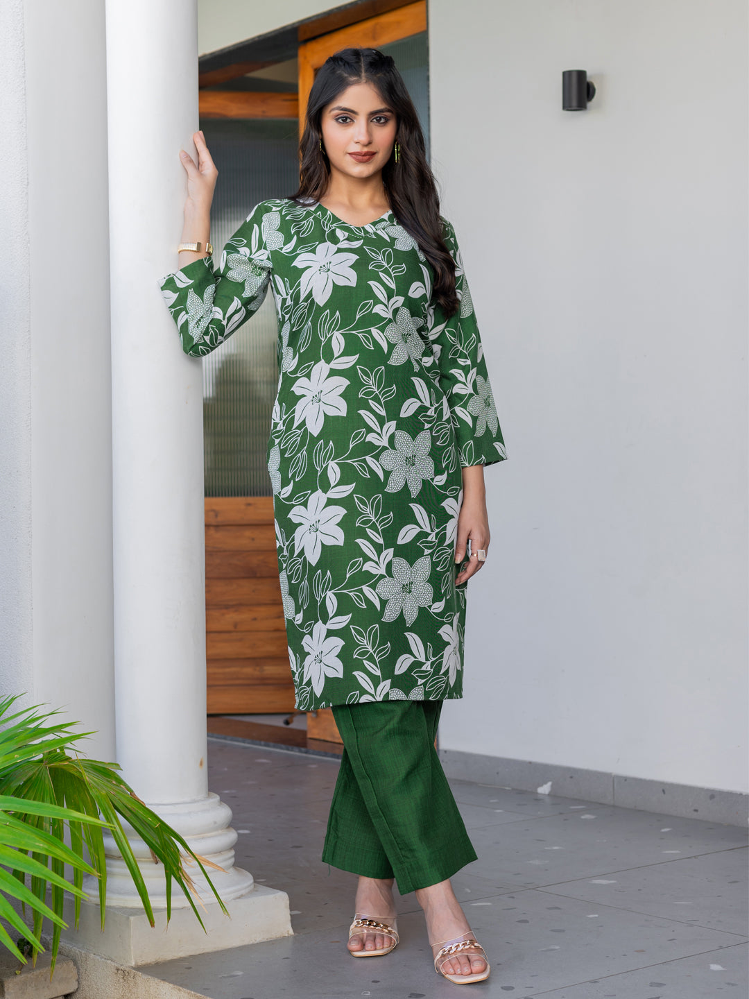 Fully Stiched Cotton Blend Kurti Pant