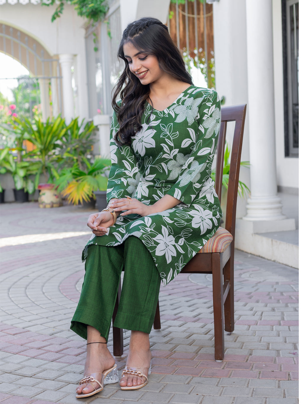 Fully Stiched Cotton Blend Kurti Pant