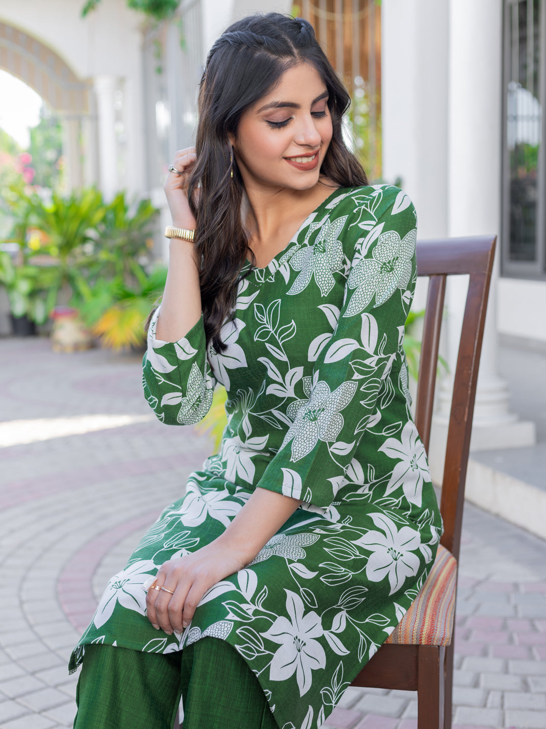 Fully Stiched Cotton Blend Kurti Pant