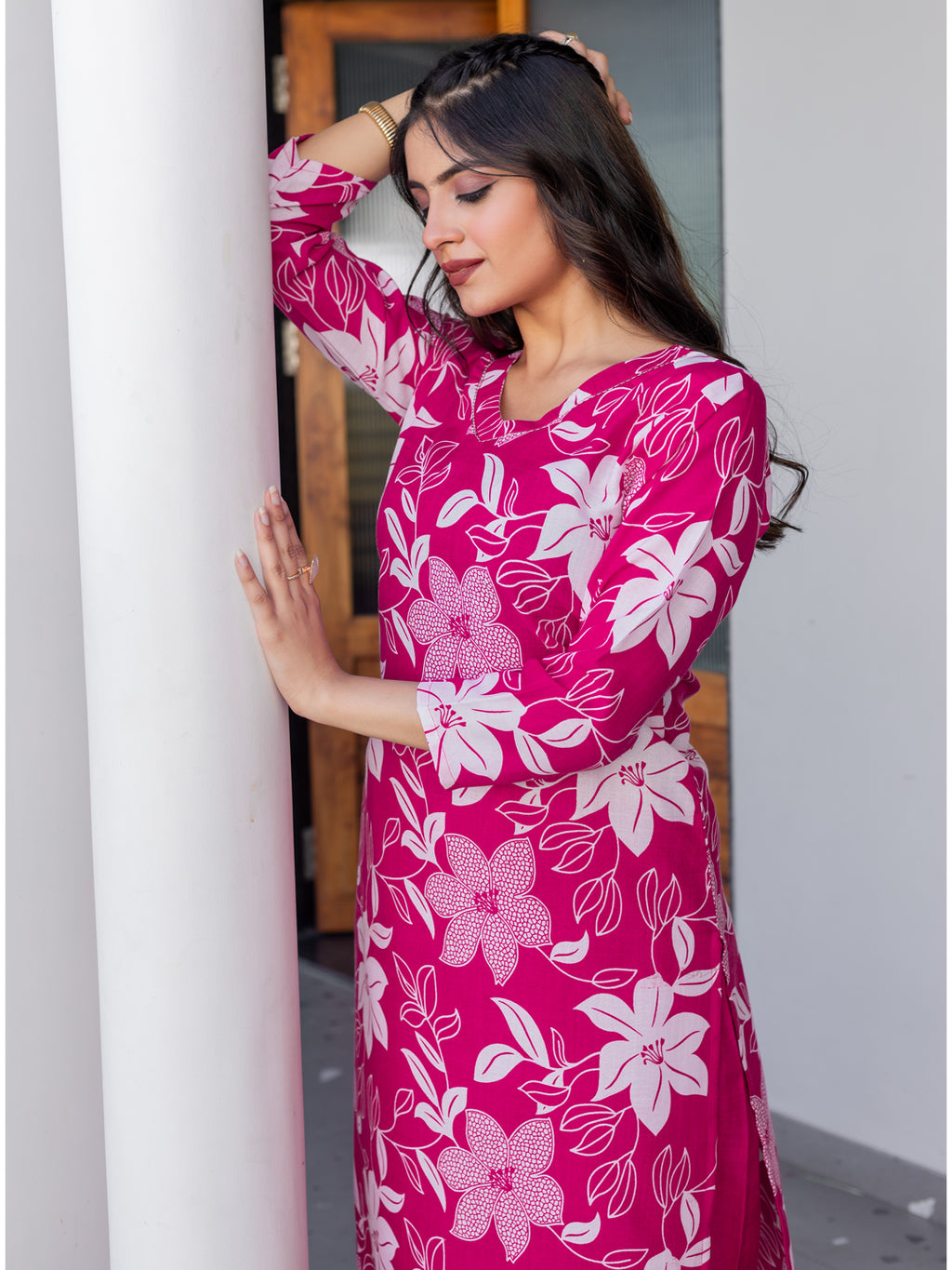 Fully Stiched Cotton Blend Kurti Pant