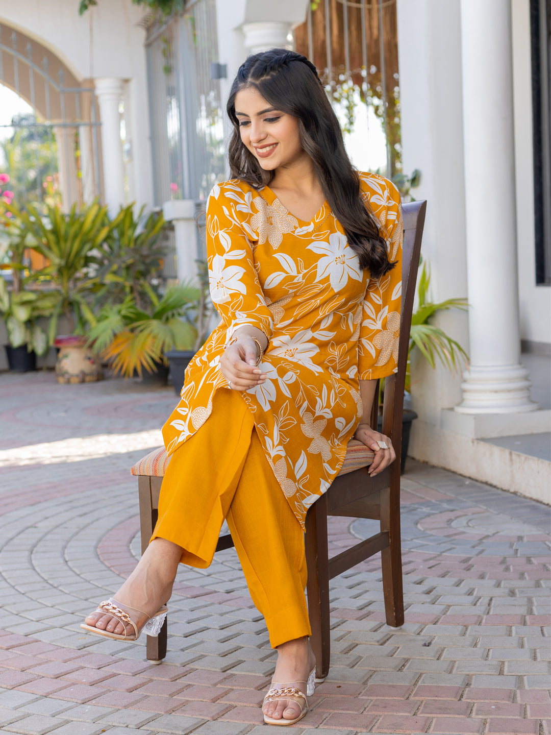 Fully Stiched Cotton Blend Kurti Pant