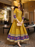 Fully Stiched Rayon Anarkali Gown