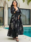 Fully Stiched Rayon Printed Kurti Pant Dupatta
