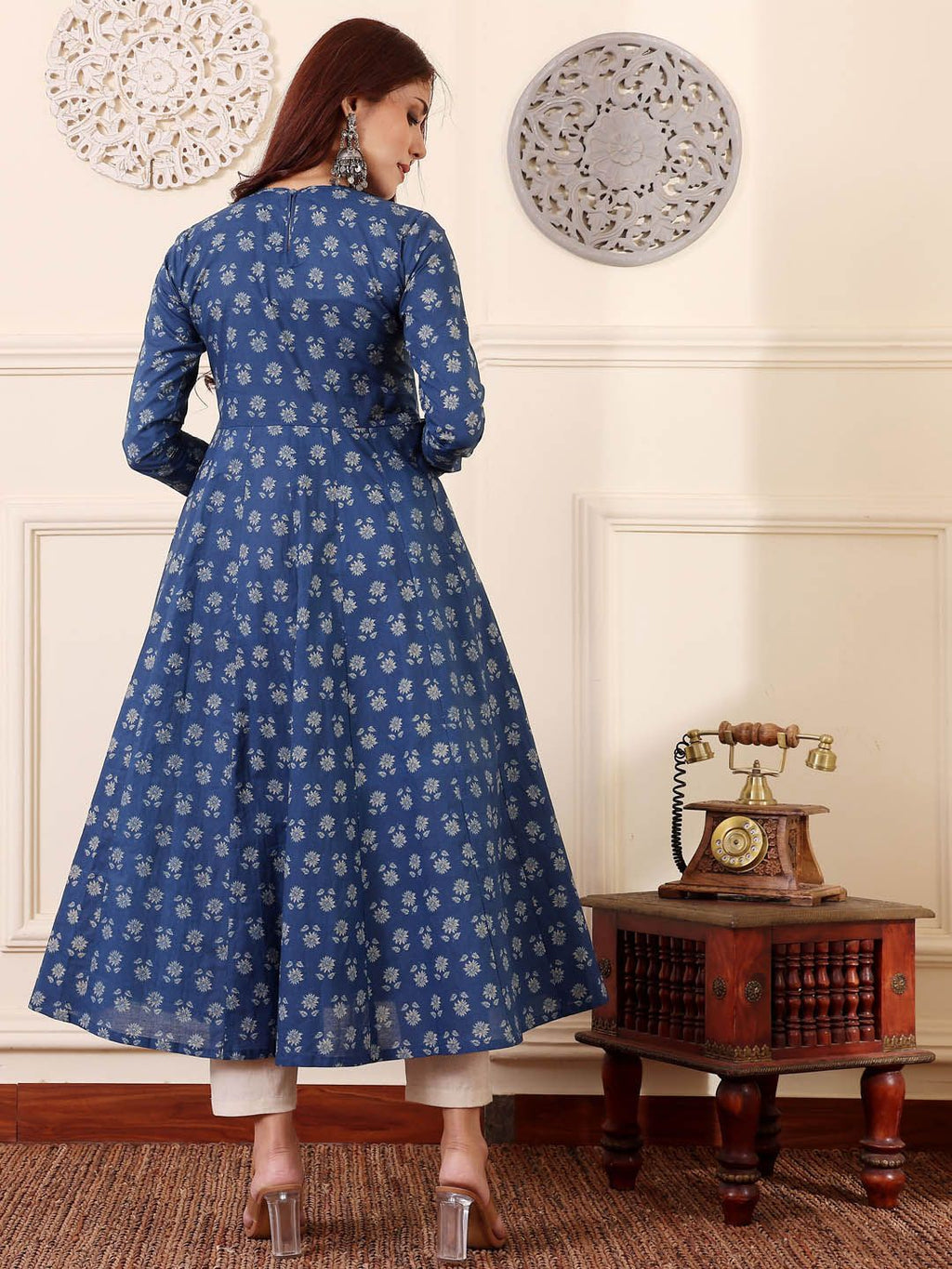 Fully Stiched Rayon Printed Kurti Pant Dupatta